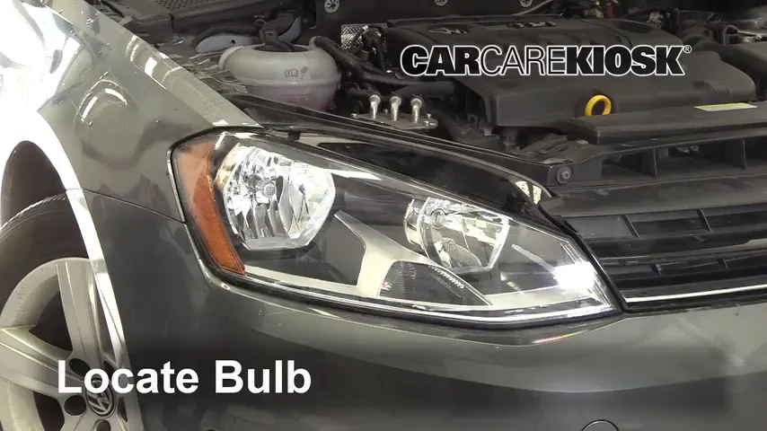 2015 Volkswagen Golf SportWagen TDI S 2.0L 4 Cyl. Turbo Diesel Luces Luz de estacionamiento (reemplazar foco)
